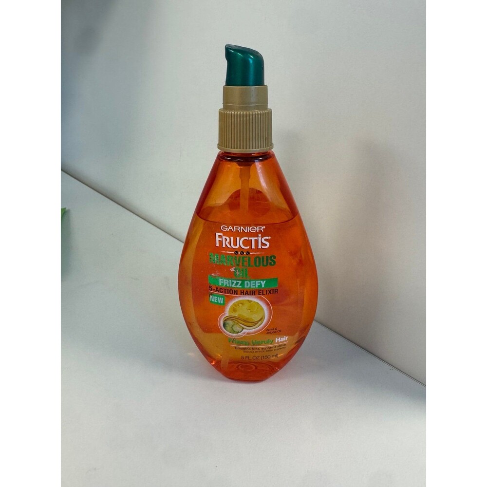 Garnier Fructis Marvelous Oil Frizz Defy 5 Action Hair Elixir 5 oz  Discontinued